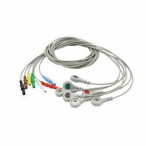 Câble ECG Din 7 brins AHA Connecteur Snap